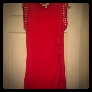 Great sexy red dress.